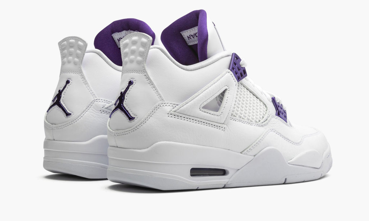 "Metallic Pack - Purple" Air Jordan 4 Retro - product image from the listing.