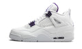 "Metallic Pack - Purple" Air Jordan 4 Retro - product image from the listing.