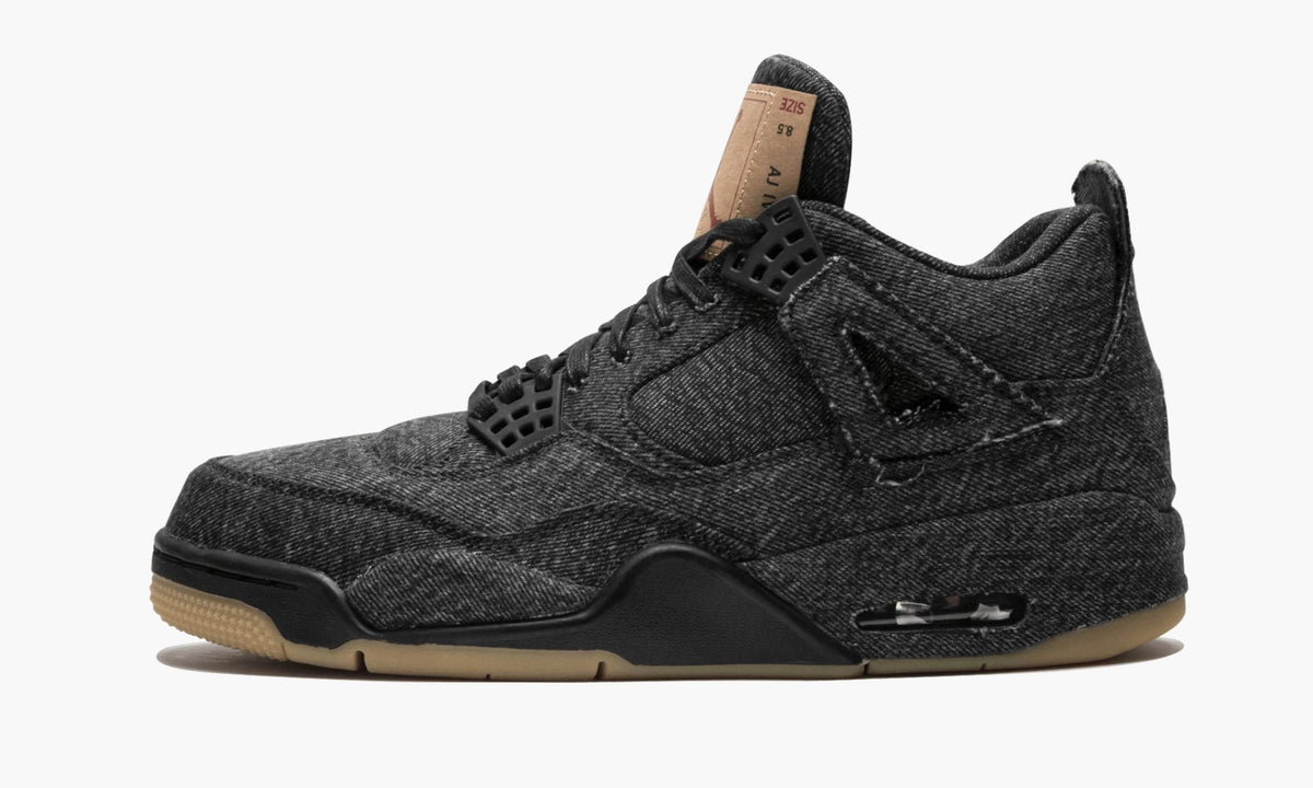 "Black Levis" Air Jordan 4 Retro Levis NRG - product image from the listing.