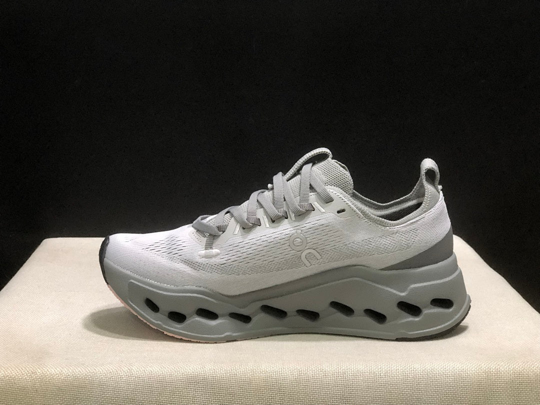 On Cloudsurfer Max Running Shoes, Alloy in Grey - product image from the listing.