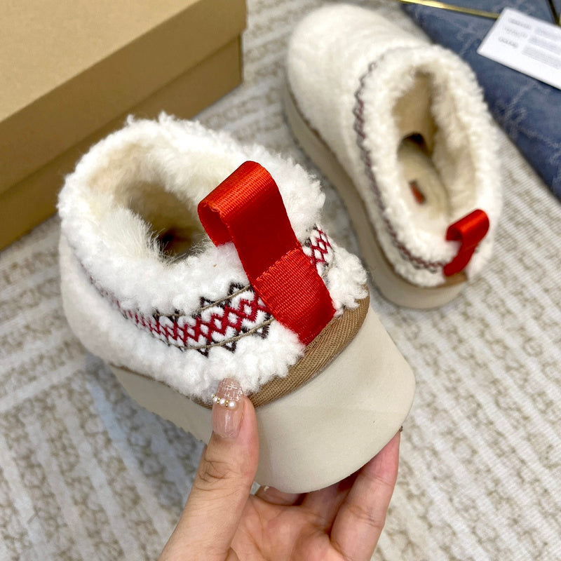 Women's BUS04 Wool Shoes 35-40 with box - product image from the listing.