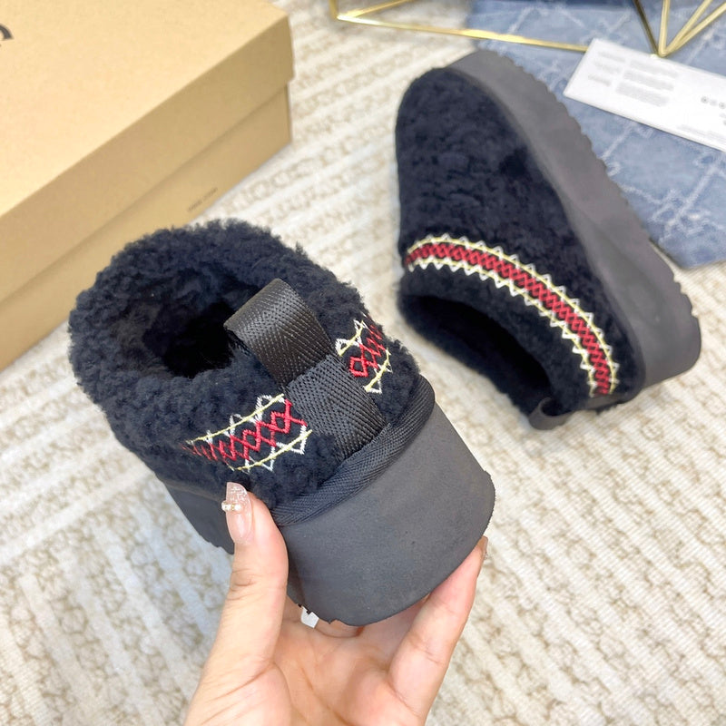 Women's BUS04 Wool Shoes 35-40 with box - product image from the listing.