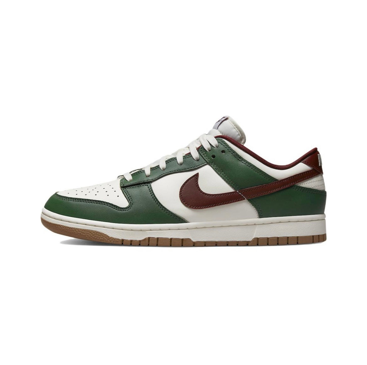 Nike Dunk Low Gorge Sneakers in Green FB7160-161 - product image from the listing.