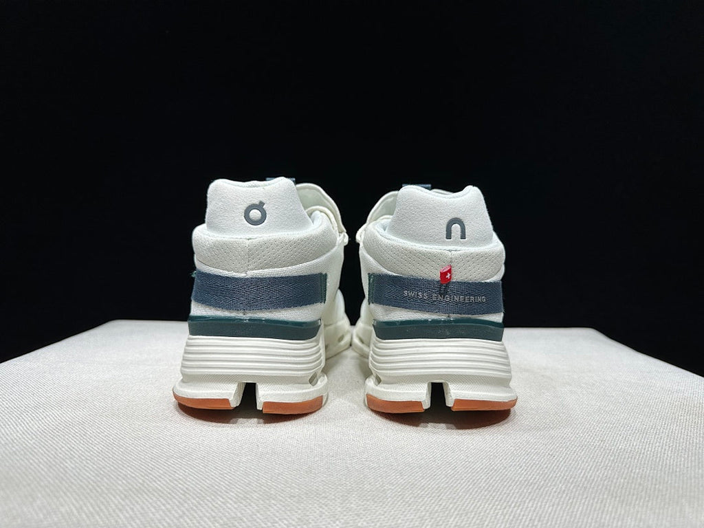 Ivory and Olive On Cloudnova 2 Sneakers - product image from the listing.