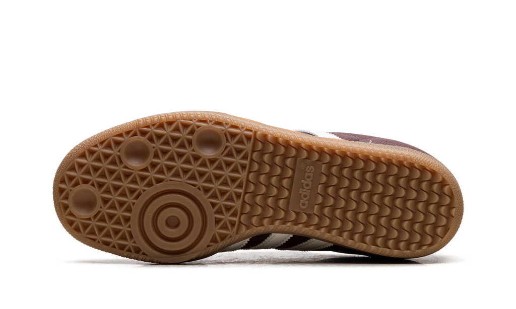 "Fox Brown/Off White/Gum" Samba OG JR0892 - product image from the listing.