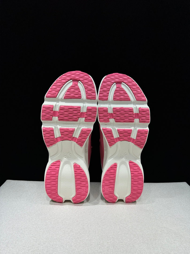On x LOEWE Cloudventure 3.0 Sneakers in White Peach Red - product image from the listing.