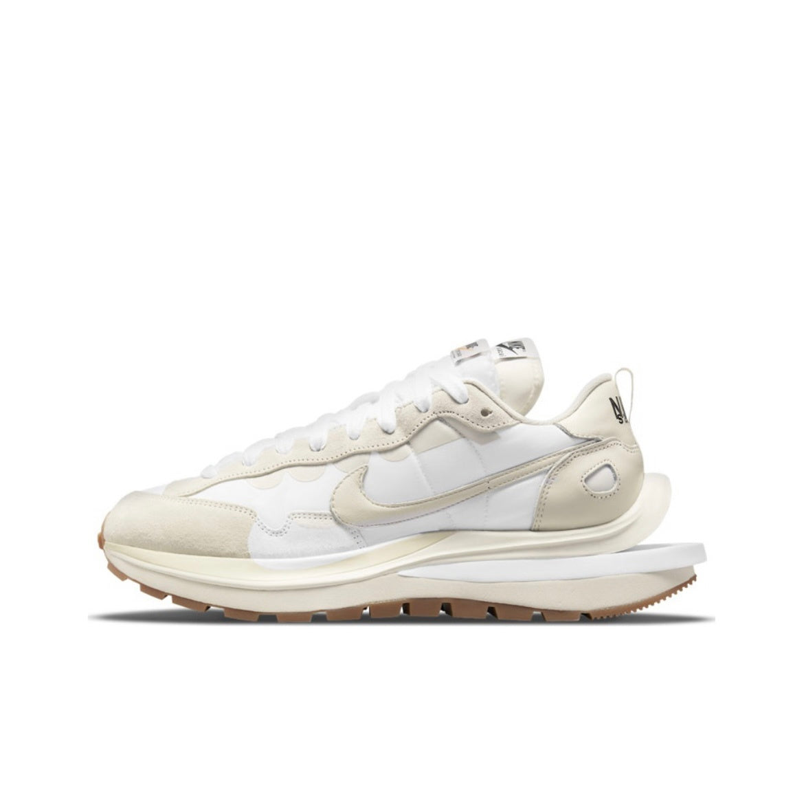 Nike x sacai VaporWaffle Sneakers, in White DD1875-100 - product image from the listing.