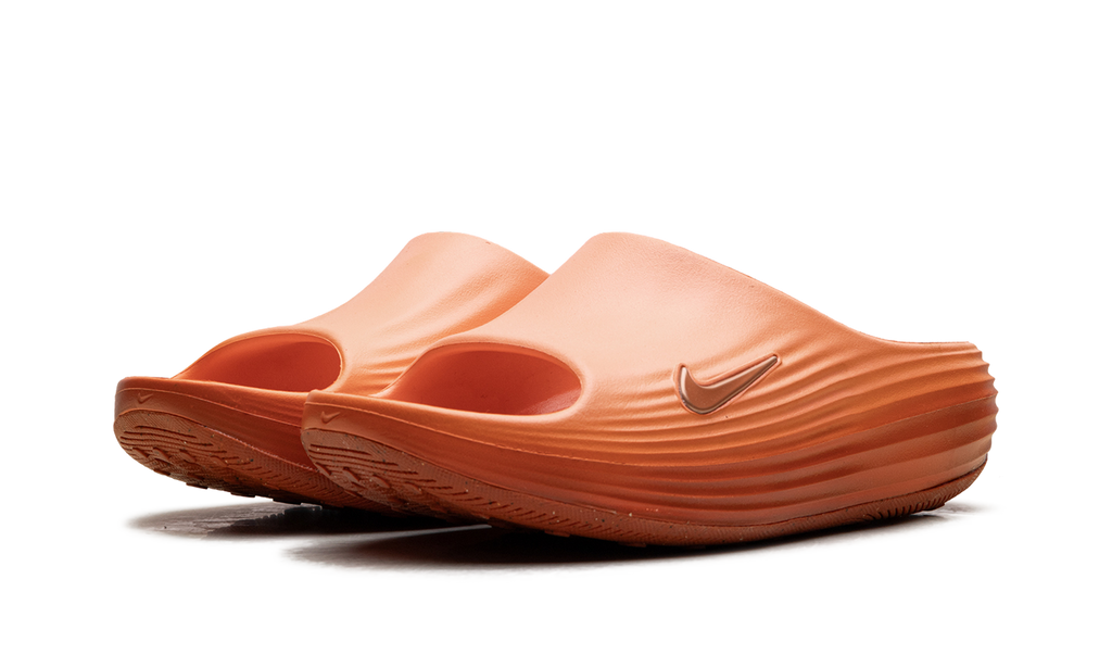 "Marrakesh Campfire Orange" ReactX Rejuven8 Slide HV4479-800 - product image from the listing.