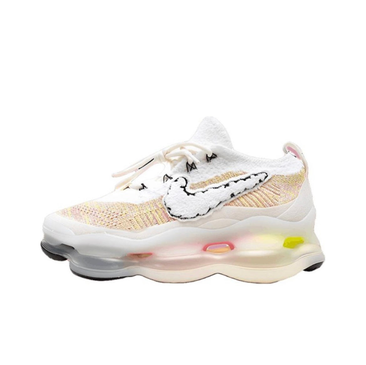 Nike Air Max Scorpion Sneakers in White Pink FJ6031-910 - product image from the listing.