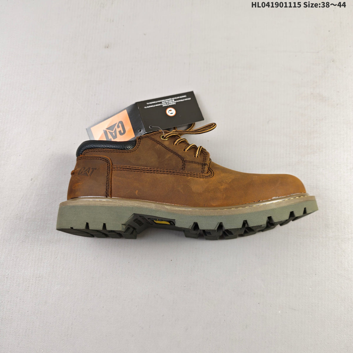 Low-Cut Lace-Up Casual Work Boots by CAT - product image from the listing.