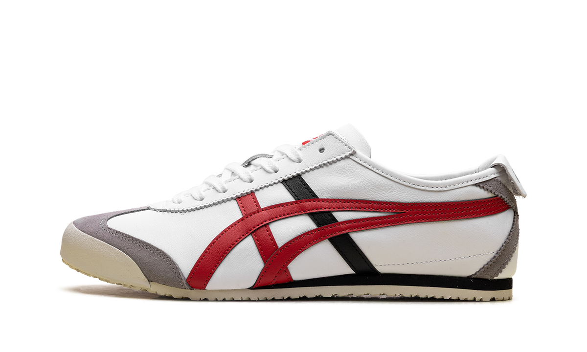 Onitsuka Tiger Mexico 66 in White Classic Red 198670 - product image from the listing.