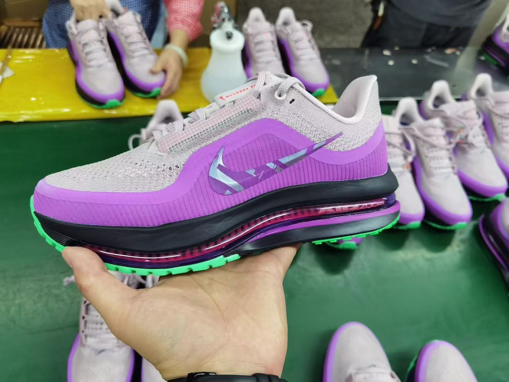 Nike Pegasus Premium Running Shoes in Pink Purple II0602-500 - product image from the listing.