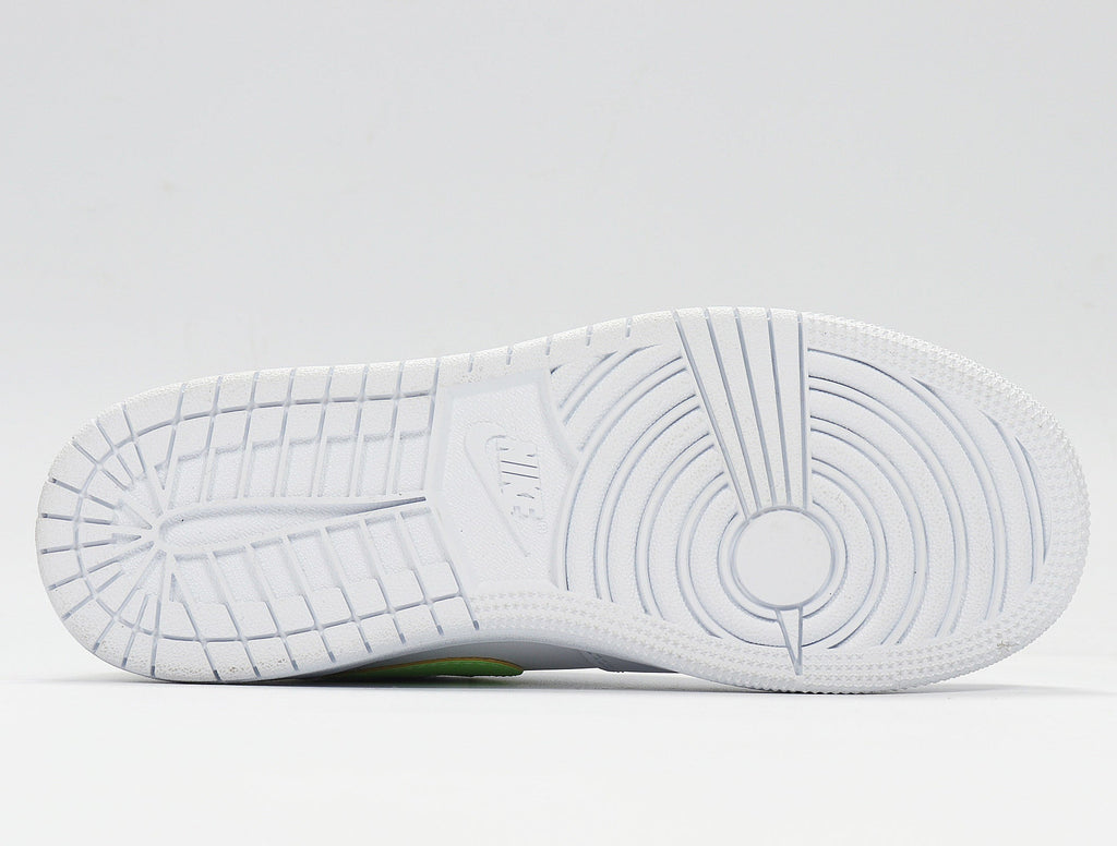 White Multicolor CW7035-100 Sneakers - Nike Air Jordan 1 Low - product image from the listing.