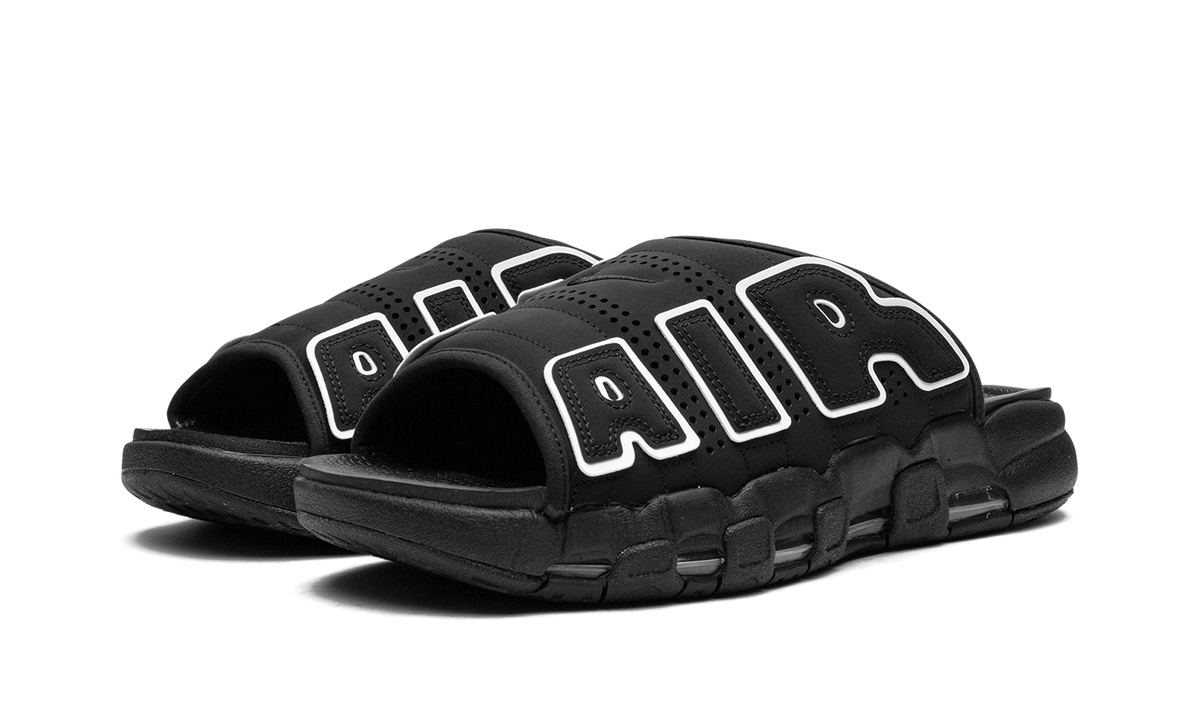 "Black/White" Air More Uptempo Slide OG DV2137 001 - product image from the listing.