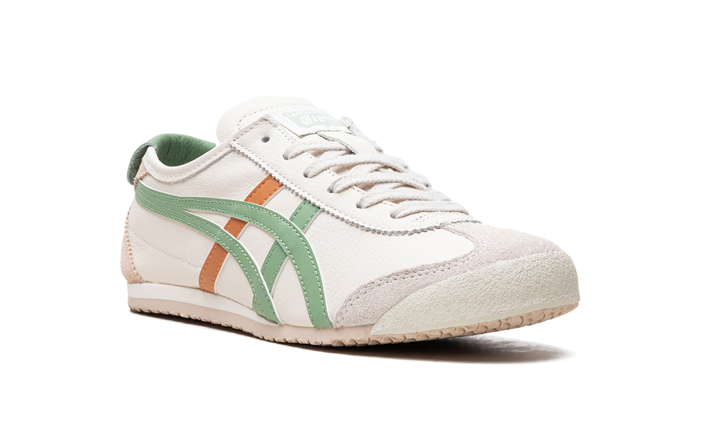 Onitsuka Tiger Mexico 66 in Cream Green Orange 128391 - product image from the listing.
