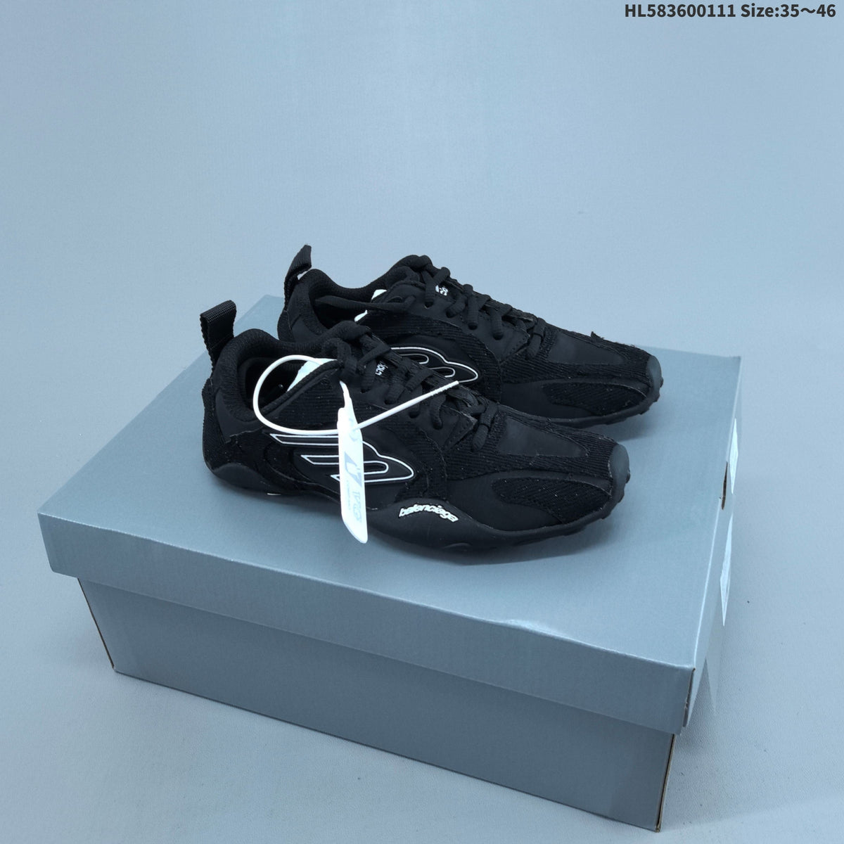 Balenciaga Track Sneaker in Black and Taupe HL583600111 - product image from the listing.