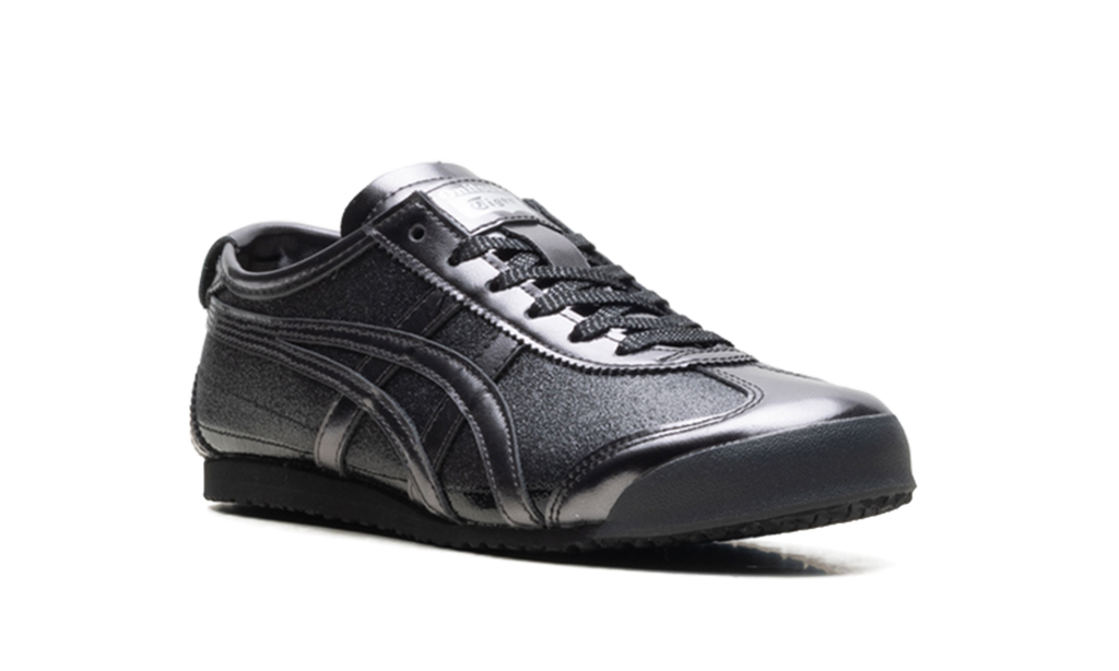 Onitsuka Tiger Mexico 66 Glitter Pack in Black Gunmetal 221699 - product image from the listing.