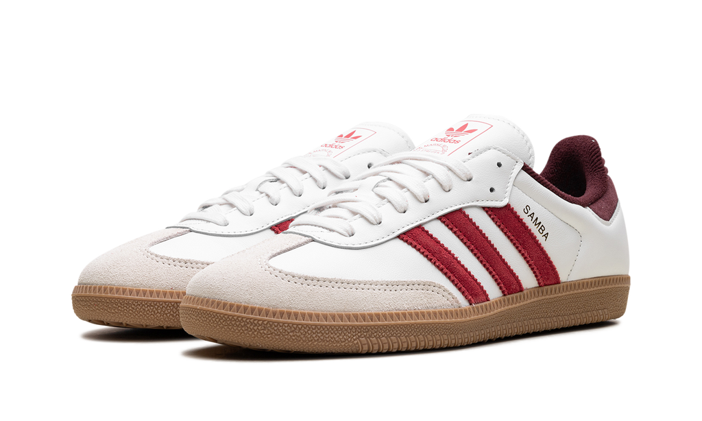 "Core White Better Scarlet" Samba OG JI3201 - product image from the listing.