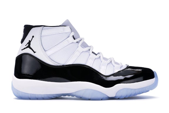 Concord 2018 White Black-Concord - Jordan 11 Retro 378037-100 - product image from the listing.