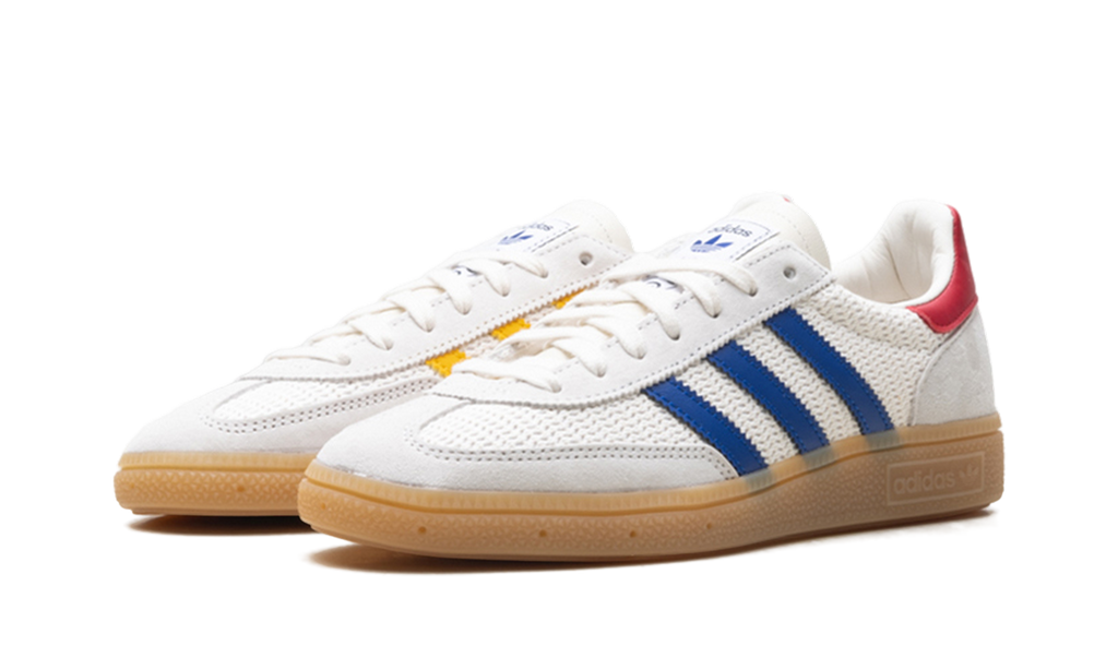 "Kith x Lionel Messi - White Collegiate Royal" Handball Spezial KJ2712 - product image from the listing.