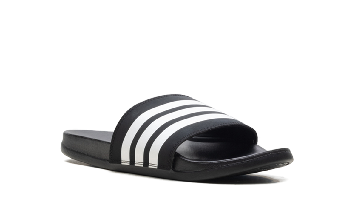 "Black" Adilette Comfort Slides JS4313 - product image from the listing.