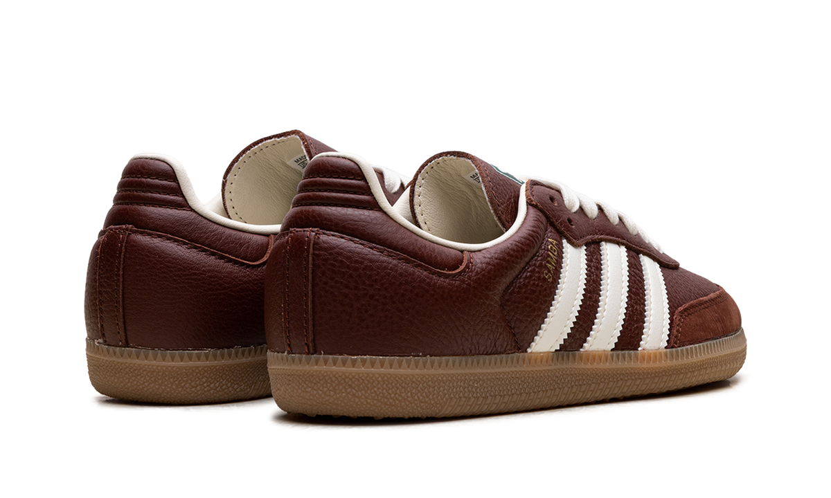"Fox Brown/Off White/Gum" Samba OG JR0892 - product image from the listing.