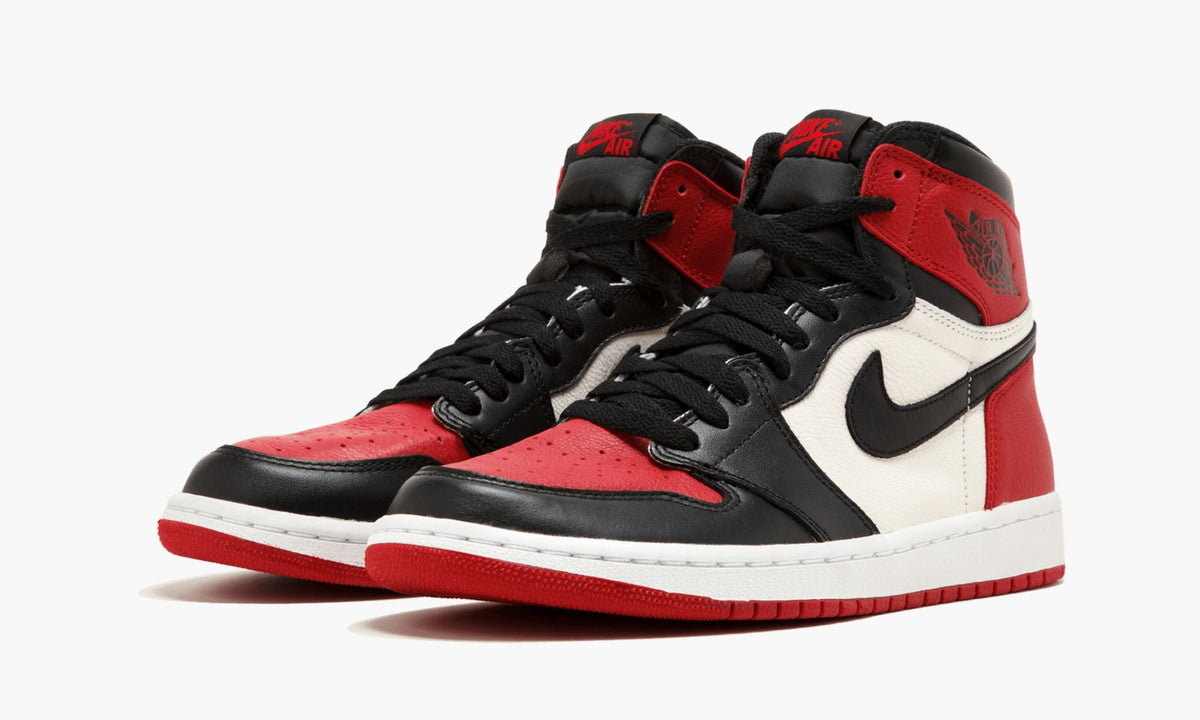 "Bred Toe" Jordan 1 Retro High - product image from the listing.