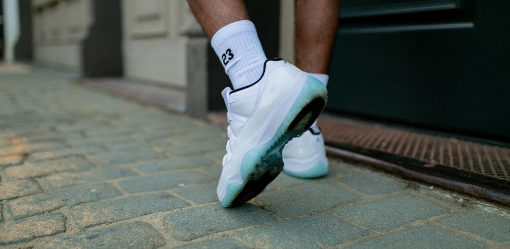 Jordan 11 Retro Low Legend in Blue - product image from the listing.