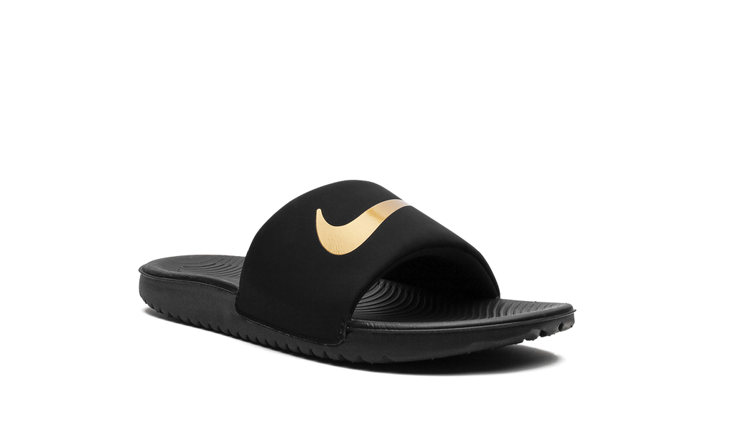 "Black" Kawa Slides GS 819352 003 - product image from the listing.
