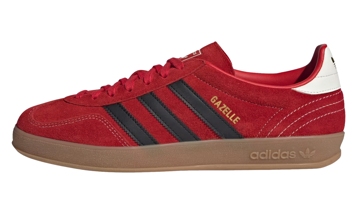 "Better Scarlet Black Gum" Gazelle Indoor IH9654 - product image from the listing.