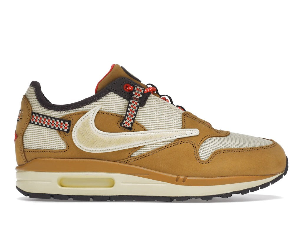 Travis Scott Cactus Jack Wheat Lemon Drop - Nike Air Max 1 - product image from the listing.