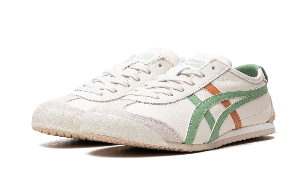 Onitsuka Tiger Mexico 66 in Cream Green Orange 128391 - product image from the listing.
