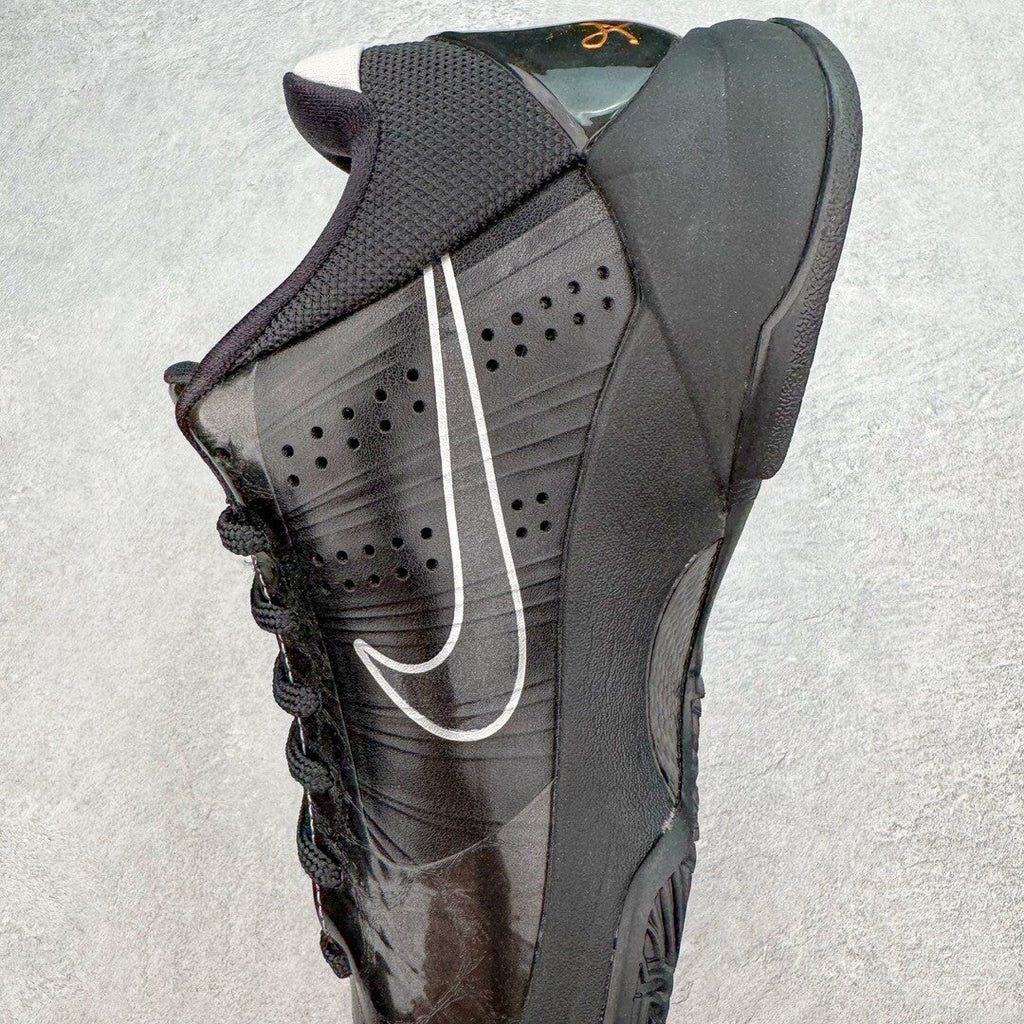 "BlackOut" NK Zoom Kobe V5 2010 Black 386429-003 Size 6.5-14 - product image from the listing.