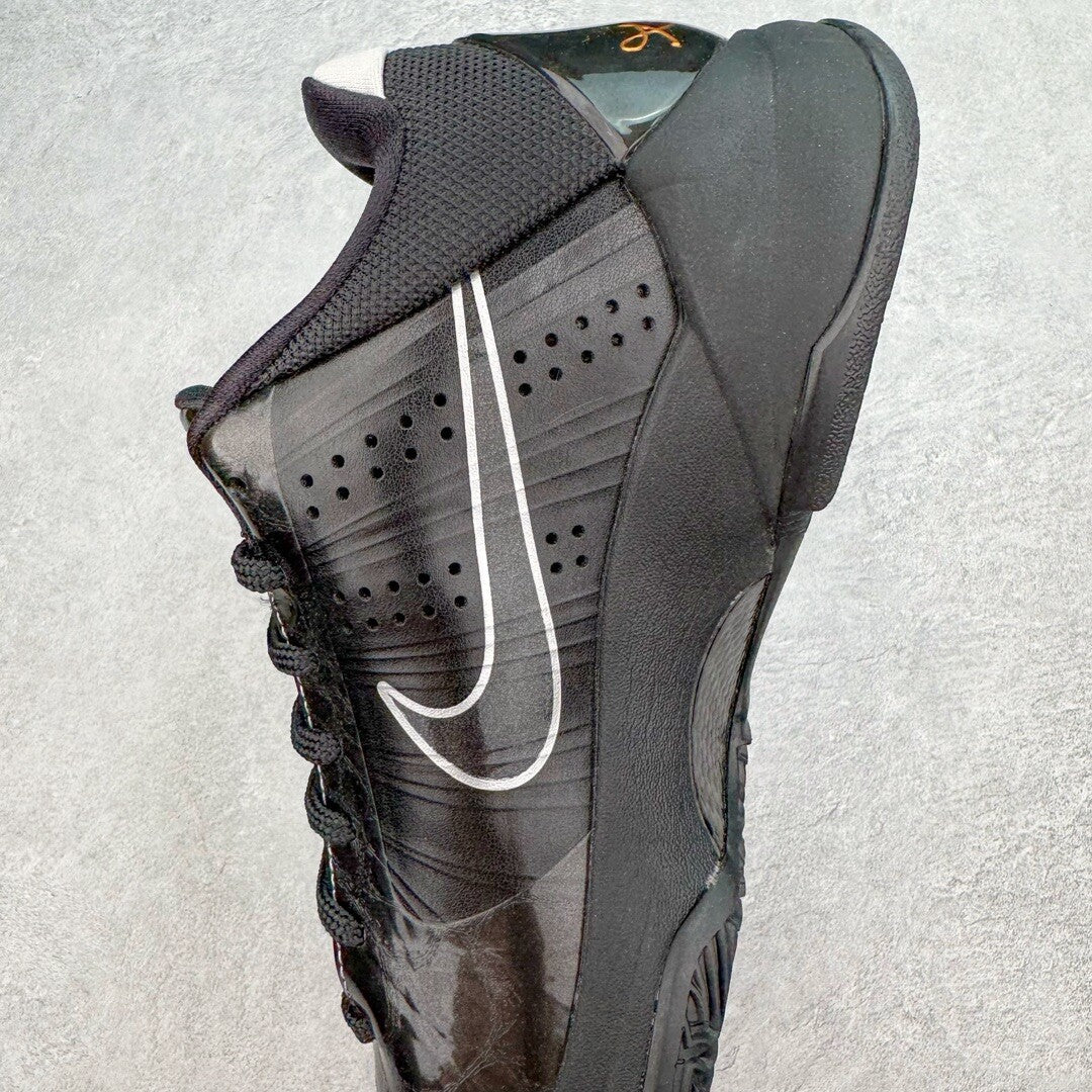 "BlackOut" NK Zoom Kobe V5 2010 Black 386429-003 Size 6.5-14 - product image from the listing.