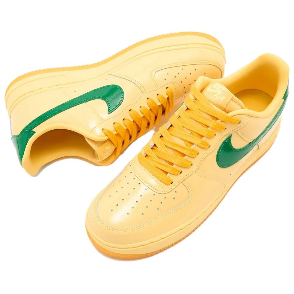 Men's Nike Air Force 1 Low 'Patent Leather Topaz Gold' Io4489-700 - product image from the listing.