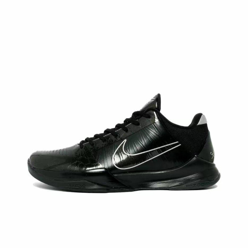 "BlackOut" NK Zoom Kobe V5 2010 Black 386429-003 Size 6.5-14 - product image from the listing.