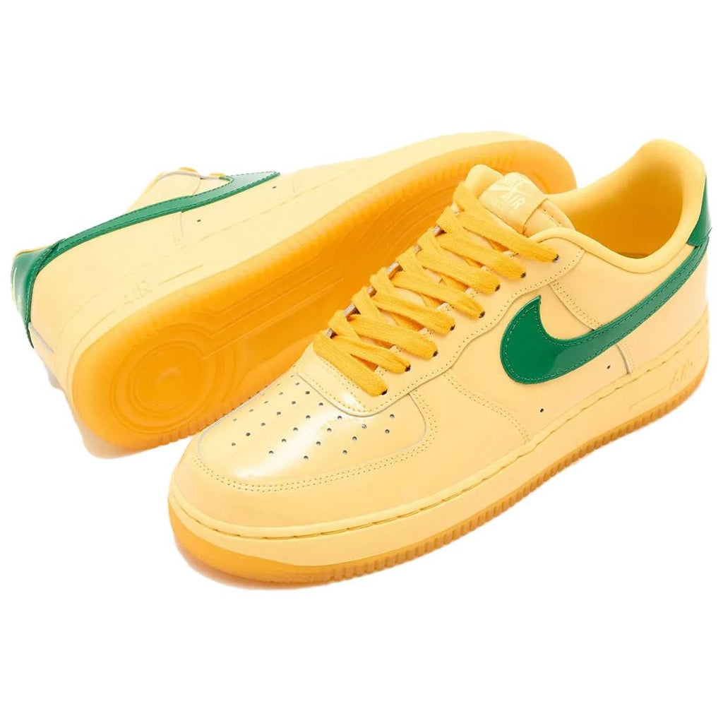 Men's Nike Air Force 1 Low 'Patent Leather Topaz Gold' Io4489-700 - product image from the listing.