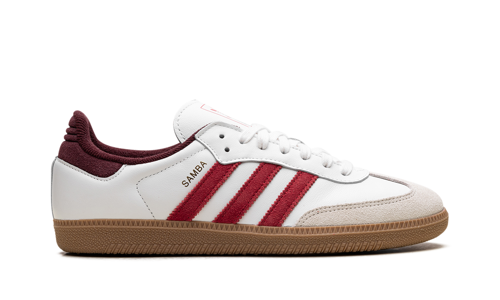 "Core White Better Scarlet" Samba OG JI3201 - product image from the listing.