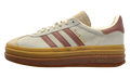 Women's Gazelle Bold "Cream White / Warm Clay / Sand Strata" JS3893 - product image from the listing.