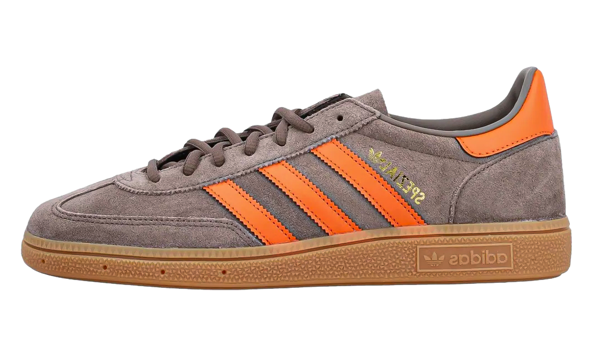 "Cargo Brown Orange Gold Metallic" Handball Spezial JR3846 - product image from the listing.