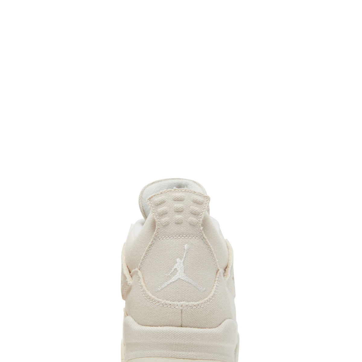 Air Jordan 4 Retro Blank Canvas DQ4909-100 for Women - product image from the listing.