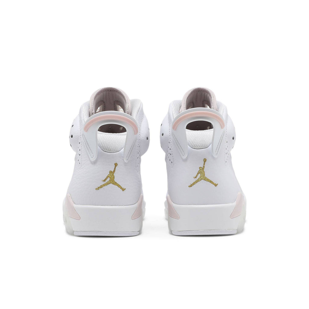 Air Jordan 6 Retro 'Gold Hoops' DH9696-100 for Women - product image from the listing.