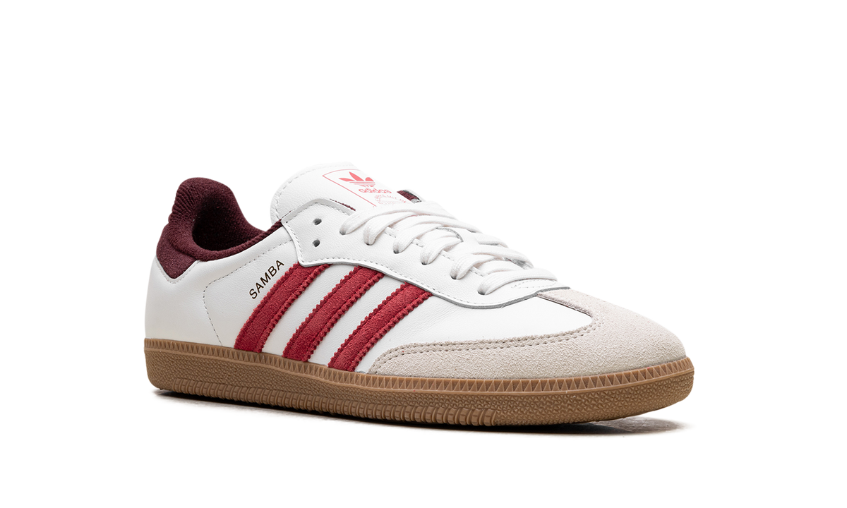 "Core White Better Scarlet" Samba OG JI3201 - product image from the listing.