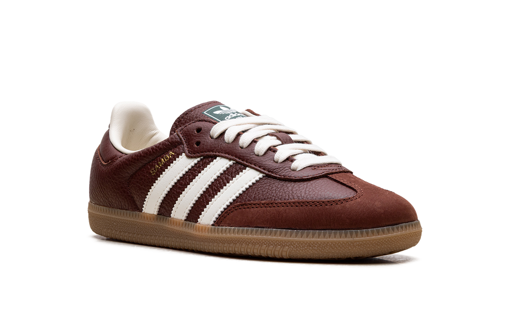 "Fox Brown/Off White/Gum" Samba OG JR0892 - product image from the listing.
